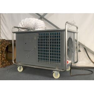 Horizontal Ducted Portable Outdoor Air Conditioner 10HP 8 Ton With All Metal