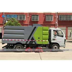 Dongfeng Road Sweeper Truck 5M3 4x2 5cbm Dust Collection Waste Cleaning