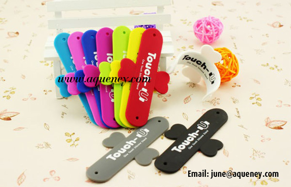 Universal Portable Touch U Silicone Stand Holder Cell Phone Mounts