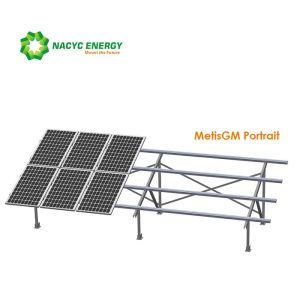 Anodized Ground Mount Solar Racking Systems For Large Scale Open Area Strong