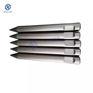 China KRUPP HM960 Chisel for Breaker Tool Chisel Pin Rock Hammer Spare Parts Machinery Tools on sale