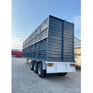 12.5*2.5*3.7m Livestock Semi-Trailer Customizable Solution For Transport