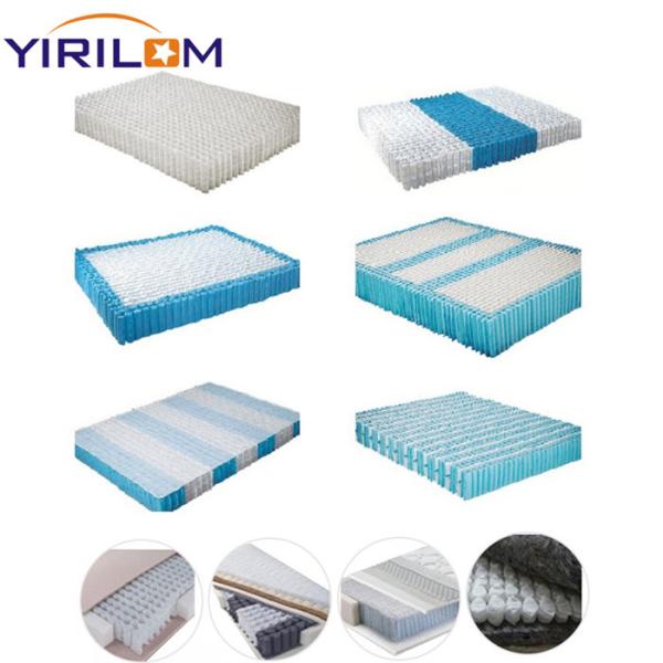 Quality 3/5/7 Zoned Independent Comfortable Pocket Spring Unit For Furniture Bedroom Mattress wholesale