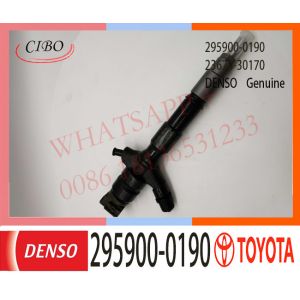 China 295900-0190 DENSO Diesel Engine Fuel Injector 295900-0190 295900-0240 for Toyota 1KD-FTV 23670-30170 23670-39445 on sale