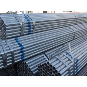 Galvanized steel pipes with random length