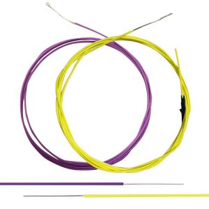 High Temp Resistance 24 Awg high temperature Wire Silver Plated Stranded Copper Wire FEP Insulated