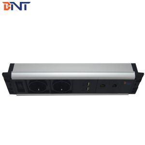 Tabletop / wall mount smart office partition power socket outlets with the