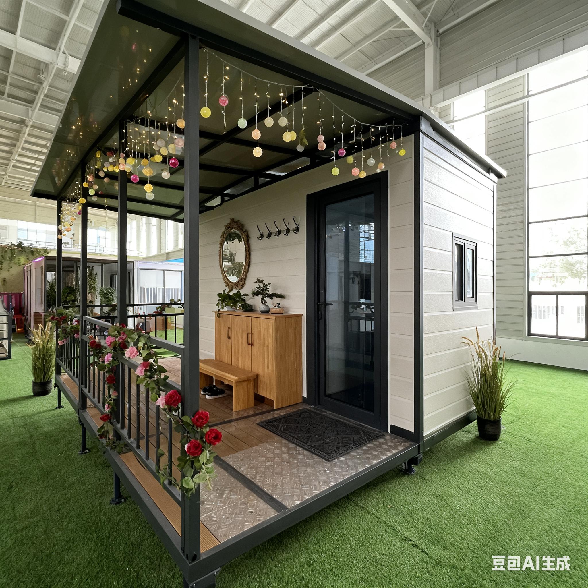 Cheap Easy To Ship/2 Pcs Foldable 20ft Container with Circuit Breaker System 50HZ and Internal Dimensions L5460*W6140*H2240mm for sale