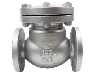Cheap Dn40 - Dn600 Industrial Control Valves Pn16 Stainless Check Valve One Way for sale