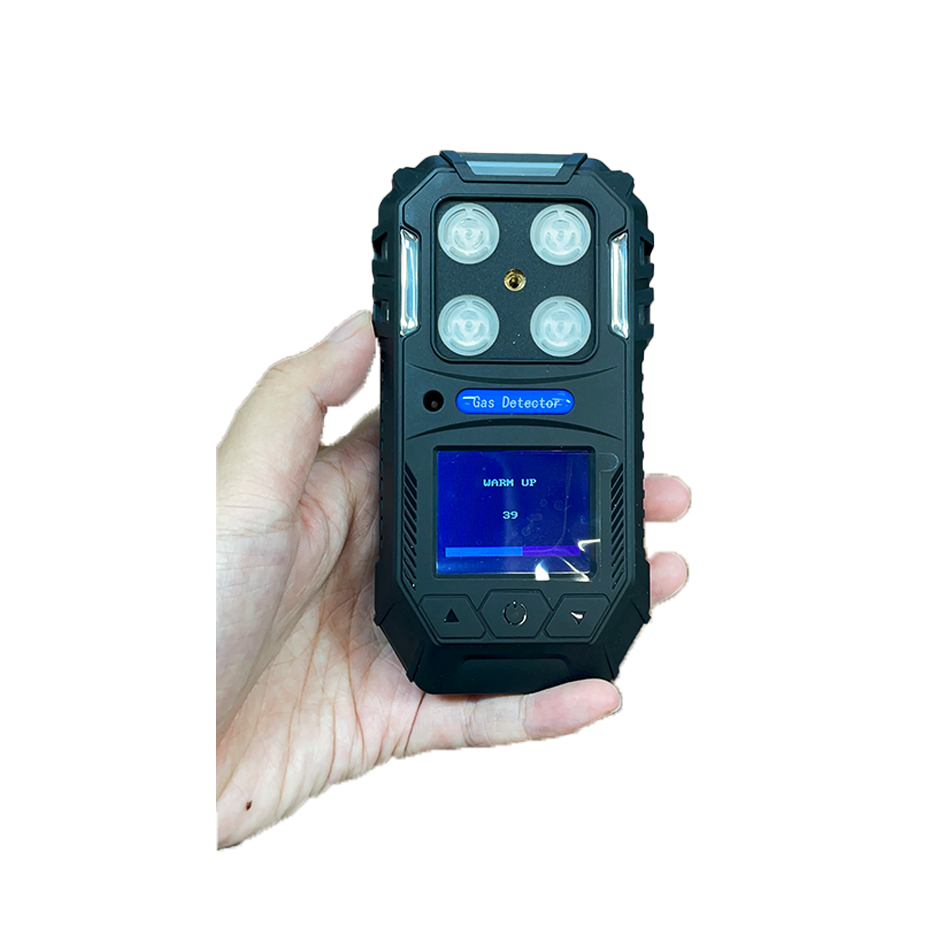 MS104K Portable 4-in-1 Gas Detector for O2, CO, H2S, and LEL Monitoring