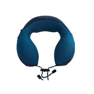 Bubble Travel Neck Pillow U Shaped Chin Head Support 45 D Density Eliminates Neck Pain