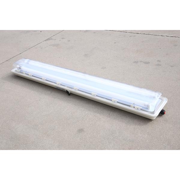 2×48W Explosion Proof LED Tube Light – Hazardous Area ABS Industrial Lighting