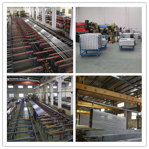 6082 T6 Aluminum Extrusion Profile Anodizing Powder Painting For Elevators