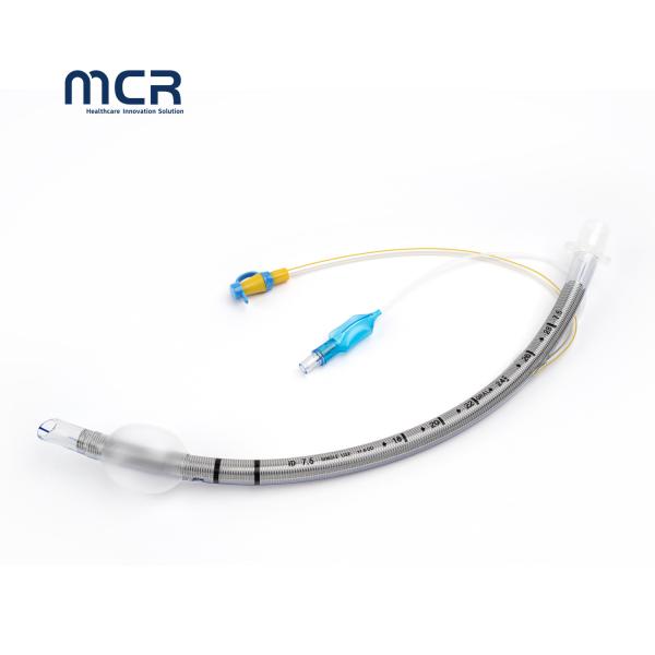 Quality Reinforced Endotracheal Tube With Suction Lumen disposable suction ETT wholesale