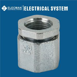 HDG Malleable Iron IMC Rigid Three Piece Coupling 1/2 Inch