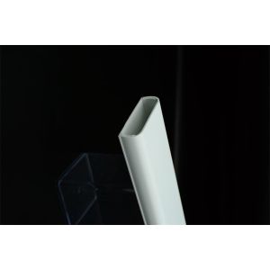 OEM Acceptable PVC Electrical Wire Pipe Plastic Profiles Customized