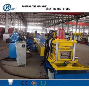 High Productivity Z Purlin Roll Forming Machine , Roof Panel Roll Forming Machine