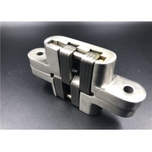 Fire Rating Solid Heavy Duty Hidden Door Hinges Adjustable 180 Degree