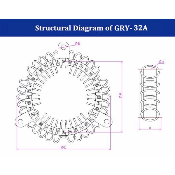 Shock Protection GRY-32A Stainless Steel Camera Vibration Isolator for Aerial UAV