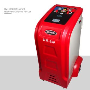 8HP R134a Refrigerant Machine HW-560 Portable AC Recovery Machine 50HZ