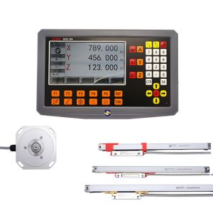 SINO 2 Axis RS422 SDS2-3VA DRO Digital Readout With Linear Encoder Scale For