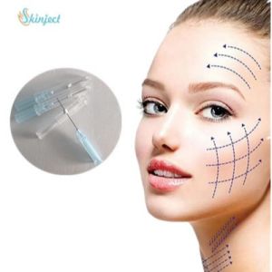 Absorbable PDO Mono Screw Threads Face Eyebrow Lifting