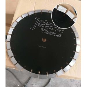 China 430mm Green Diamond Concrete High HP Floor Saw Blades In Heavy Cutting Operations with Key Slot on sale