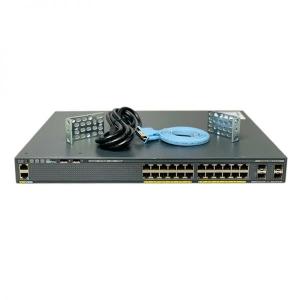 China WS-C2960X-24PS-L Catalyst 2960-X Switch Cisco Catalyst 2960-X 24 GigE PoE 370W Unmanaged Switch on sale