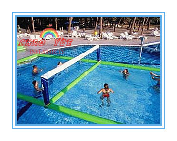 Quality Portable Waterproof Inflatable Volleyball Field For Water Pool Games(CY-M2736) wholesale
