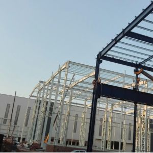 High Strength Steel Structure Workshop Building Non Rusting Low Maintenance