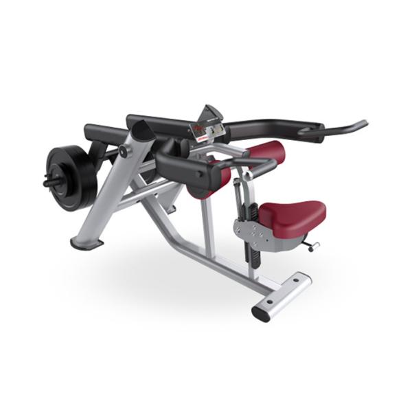 Elliptical Tube Exercise Plate Loaded Tricep Machine Smoothly Adjustment No