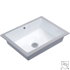 China 500x400 Undermount Bathroom Vessel Sinks Sink Bowl Solid Softly Round Corner on sale