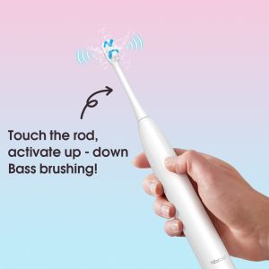 Portable Travel Electric Toothbrush for Kids Colorful Cartoon Design Soft