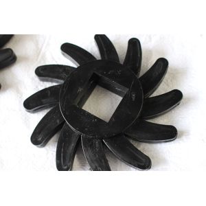 Black 90a Polyurethane Coating Bushings Replacement , Aging Resistant