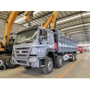 China 8x4 371HP Refurbished  Howo Dump Truck CA3252P2K2BT1A1 Chassis Model on sale