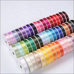 Polyester Decoration Gift Ribbon Satin 10mm 100mm Custom Roll for Packing