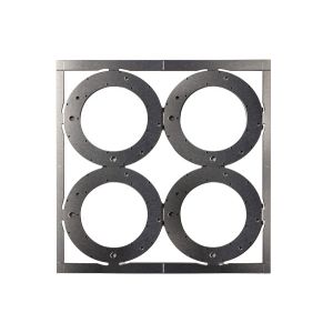 Al5052 LPI 2OZ Copper Aluminum PCB Board 140μm LED Light PCB Board