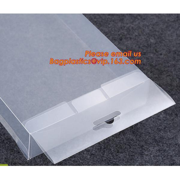 Folding PVC Clear Plastic Box, Custom Design Clear Plastic Box , PVC Packaging