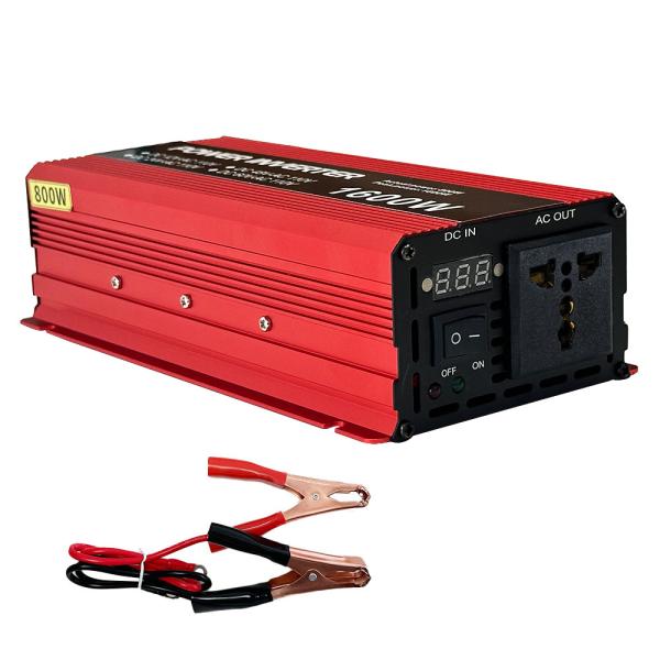 Quality Compact 800W 1000W 1300W Peak Pure Sine Wave Power Inverter for 12V 24V 48V 60V Systems wholesale
