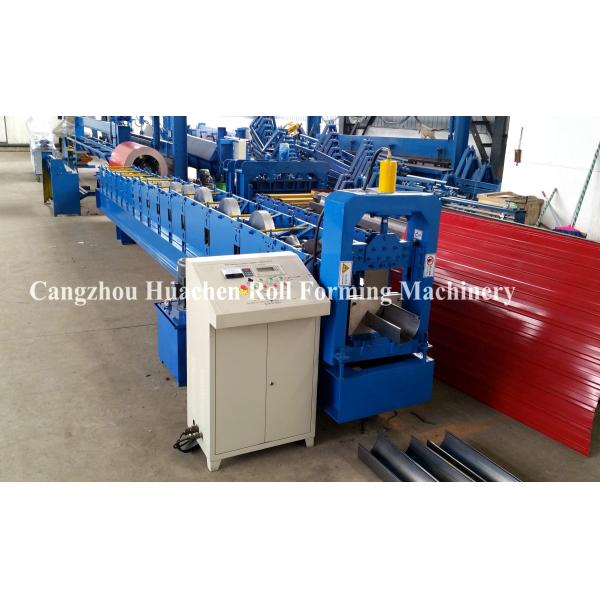 Quality 5'' Steel Rain Gutter Roll Forming Machine For Villa Roofing Spout wholesale