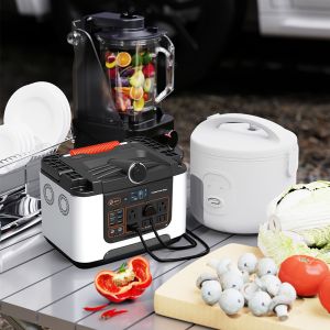 AC DC 180000Mah 700W Power Bank Generator LED Light For CPAP