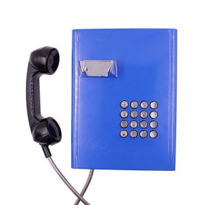Public Server Vandal Resistant Telephone Rugged Inmate With Volume Control