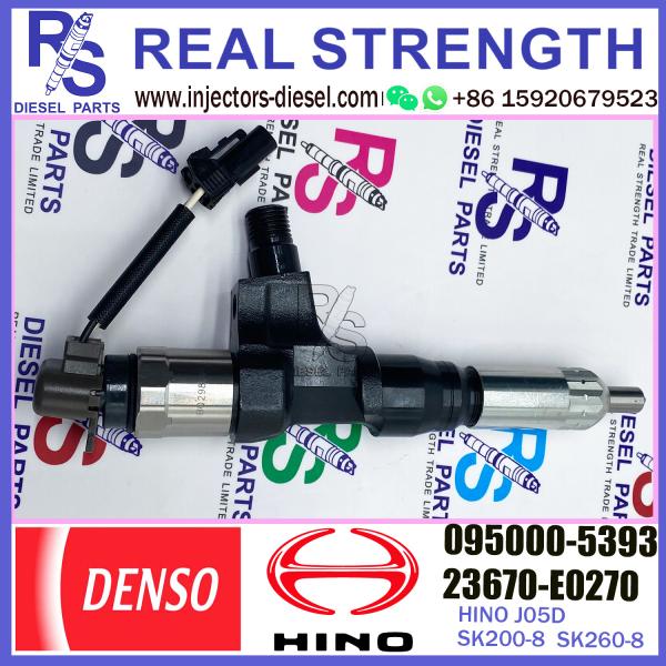 For HINO J05D Common Rail Fuel Injector 095000-5391 095000-5392 095000-5393
