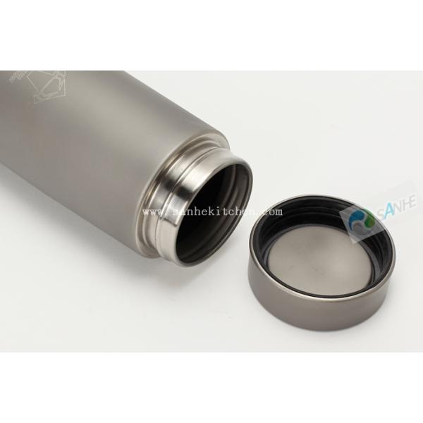 Titanium backpacking single tea cup