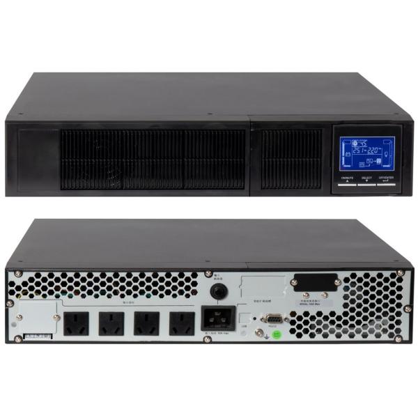 Quality 1-10kVA Rack Mount UPS High Efficiency 98.5% PF0.8 or PF1.0 wholesale