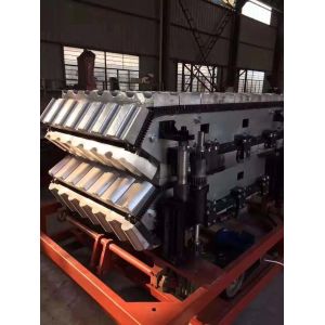 China 10 Tons Capacity PVC Roof Tile Line with Multilayer Board Layers and 380V/50Hz Power Supply on sale