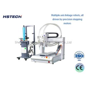 High Speed 4 Axis AB Glue Dispensing Machine With Stepping Motor And Timing Belt