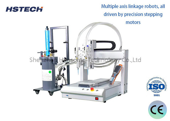 Quality High Speed 4 Axis AB Glue Dispensing Machine With Stepping Motor And Timing Belt wholesale