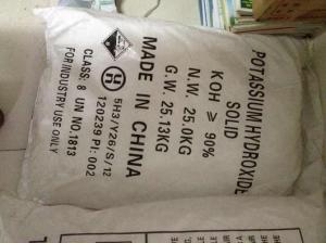 China Potassium Hydroxide / KOH / Caustic Potash on sale