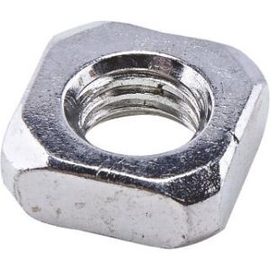 M3-M12 White Zinc Plated Grade 4.8  Heavy Duty Metal Square Nut For Furniture